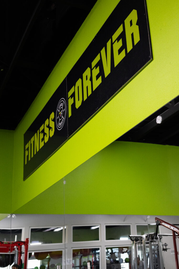 fitness forever sign
